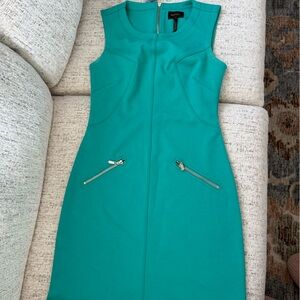 Laundry By Shelli Segal Vibrant Teal Jumpsuit